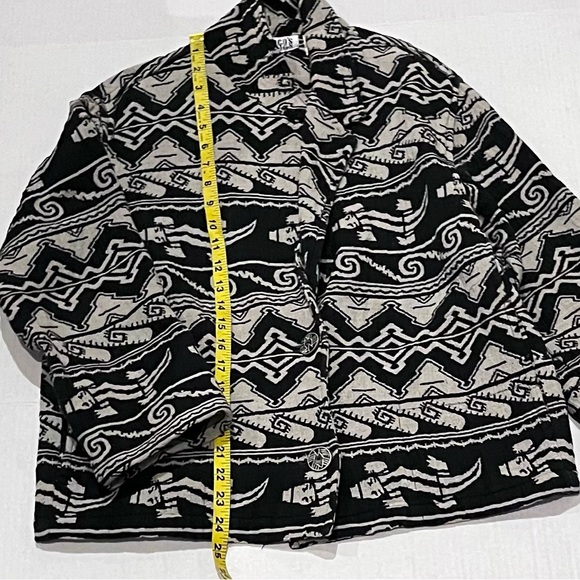 Chico’s Design Woven Cotton Blazer - Picture 9 of 11